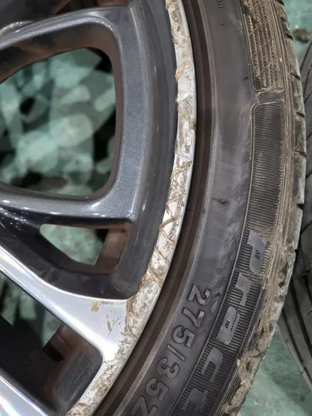 [휠브로 :: BMW X4] 양산휠복원, 경남휠복원, 부산휠복원, 휠복원,휠수리,휠도색 / 부산 사상, 김해, 창원
