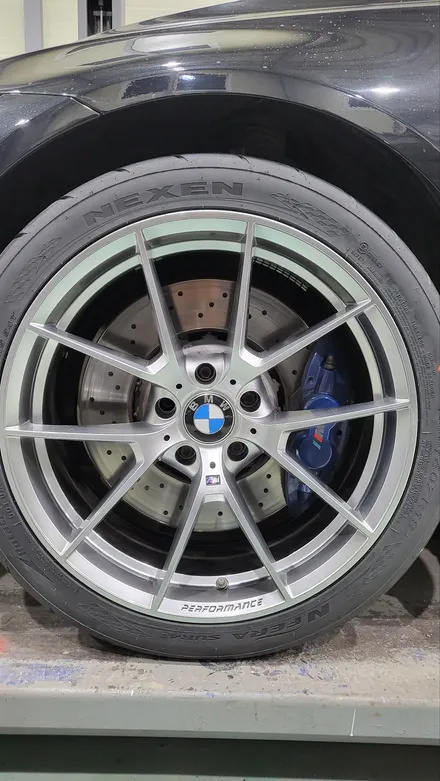 [휠브로 :: BMW M3] 양산휠복원, 경남휠복원, 부산휠복원, 휠복원,휠수리,휠도색 / 부산 사상, 김해, 창원
