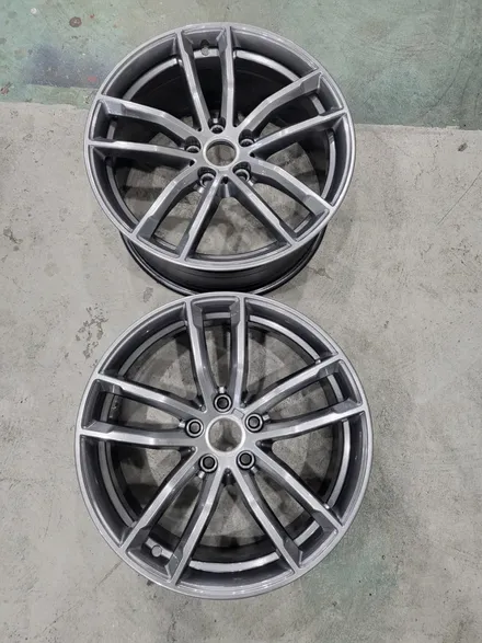 [휠브로 :: BMW 520D] 양산휠복원, 경남휠복원, 부산휠복원, 휠복원,휠수리,휠도색 / 부산 사상, 김해, 창원