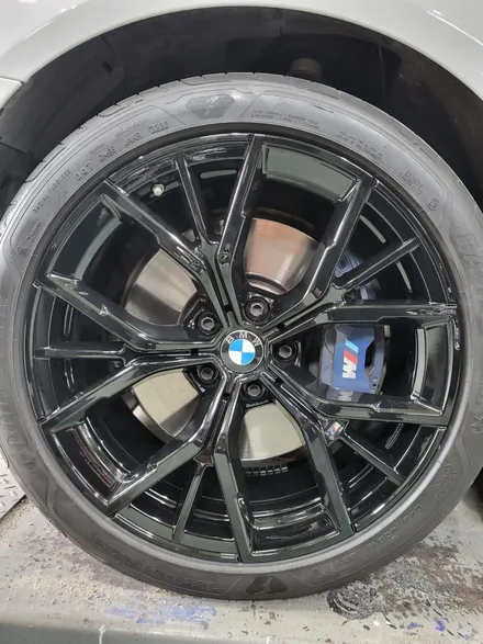 [휠브로 :: BMW 530e] 양산휠복원, 경남휠복원, 부산휠복원, 휠복원,휠수리,휠도색 / 부산 사상, 김해, 창원