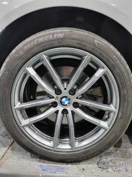 [휠브로 :: BMW 520D] 양산휠복원, 경남휠복원, 부산휠복원, 휠복원,휠수리,휠도색 / 부산 사상, 김해, 창원