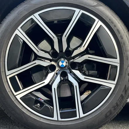 [부산휠복원][부산휠수리][해운대휠도색] BMW i7 모델 다이아몬드컷팅휠 수리작업! / 부산 해운대 송정동