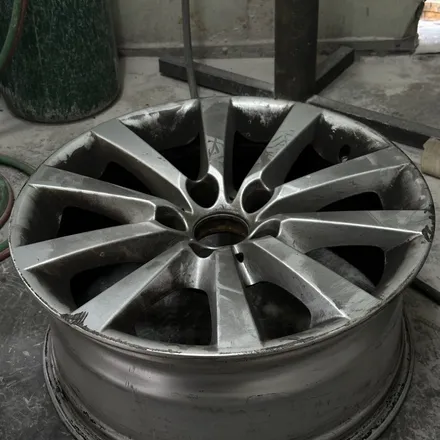 [부산휠복원][부산휠도색][부산휠수리]BMW 5시리즈 캘리퍼도색, 휠도색 (패키지작업 할인) / 부산 해운대 송정동