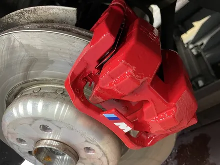 [해운대휠수리][해운대휠도색][해운대휠복원] bmw M3  휠도색작업과 캘리퍼도색작업 (패키지 작업) / 부산 해운대 송정동