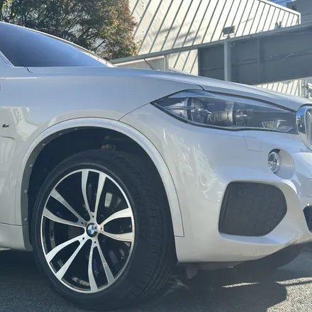 [부산휠도색][부산휠수리][자동차휠복원] BMW x5 출고휠 블랙폴리쉬 작업(다이아컷팅) / 부산 해운대 송정동