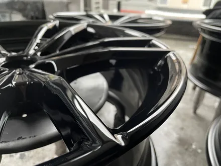 [해운대휠수리][해운대휠도색][해운대휠복원] bmw M3  휠도색작업과 캘리퍼도색작업 (패키지 작업) / 부산 해운대 송정동
