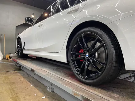 [해운대휠수리][해운대휠도색][해운대휠복원] bmw M3  휠도색작업과 캘리퍼도색작업 (패키지 작업) / 부산 해운대 송정동