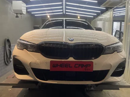 [해운대휠수리][해운대휠도색][해운대휠복원] bmw M3  휠도색작업과 캘리퍼도색작업 (패키지 작업) / 부산 해운대 송정동