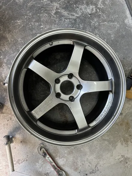 [부산휠복원][부산휠도색][부산휠수리]BMW M3 카이브론즈 휠도색 작업 / 부산 해운대 송정동