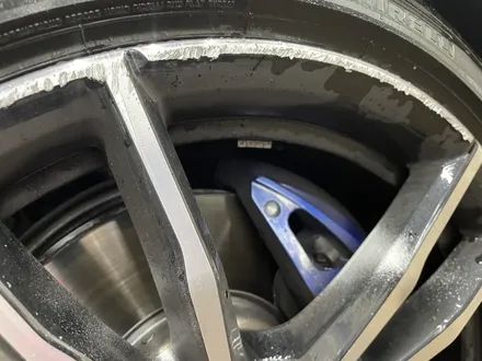 [해운대휠수리][해운대휠도색][해운대휠복원] bmw M3  휠도색작업과 캘리퍼도색작업 (패키지 작업) / 부산 해운대 송정동