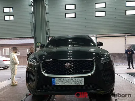 재규어 e페이스 19인치 블랙유광 분체도장 휠도색 작업후기!! / 하남시 감북동