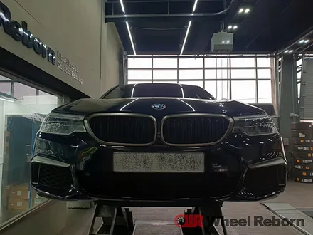 BMW M550D 순정 20인치 블랙유광 분체도장 휠도색 작업후기!! / 하남시 감북동