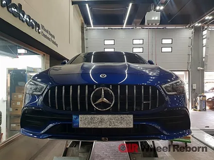 벤츠 GT43AMG 순정 20인치 멧블랙 투톤 분체도장 휠도색 작업후기!! / 하남시 감북동