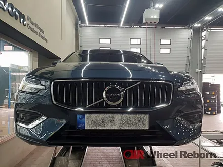 볼보 S60 순정 19인치 다이아커팅 분체도장 휠복원 작업후기!! / 하남시 감북동