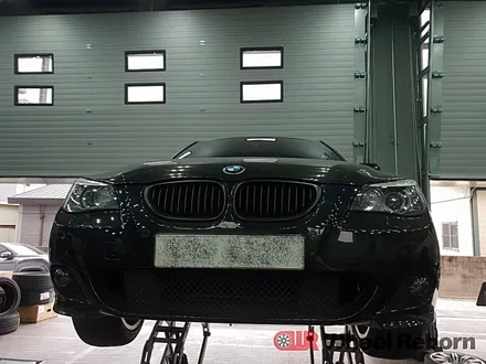 BMW 528i 19인치 분체도장 실버복원 작업후기!! / 하남시 감북동