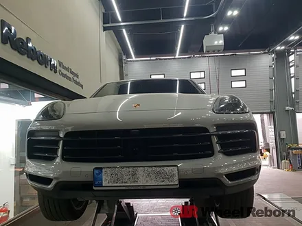포르쉐 카이엔 순정 21인치 다이아커팅 분체도장 휠복원 작업후기!! / 하남시 감북동