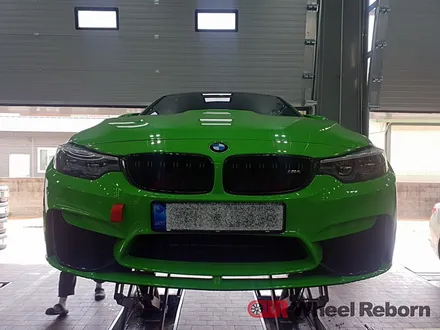 BMW M4 순정 20인치 666m 건메탈 반무광 분체도장 휠도색 작업후기!! / 하남시 감북동