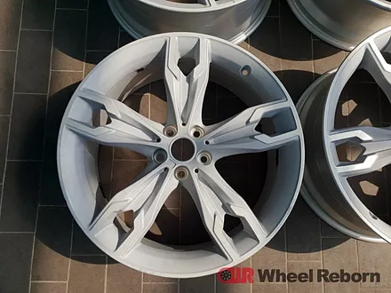 BMW M550D 순정 20인치 블랙유광 분체도장 휠도색 작업후기!! / 하남시 감북동