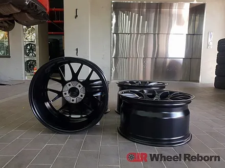 BMW E92 M3 18인치 반무광 블랙 분체도장 휠도색 작업후기!! / 하남시 감북동