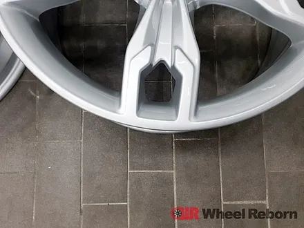BMW M550D 순정 20인치 브라이트실버 분체도장 실버도색 작업후기!! / 하남시 감북동