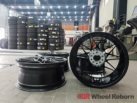 BMW M4 순정 20인치 666m 건메탈 반무광 분체도장 휠도색 작업후기!! / 하남시 감북동