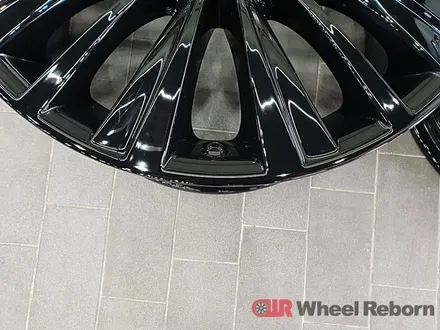 BMW 5GT 순정 19인치 블랙유광 분체도장 휠도색 작업후기!! / 하남시 감북동