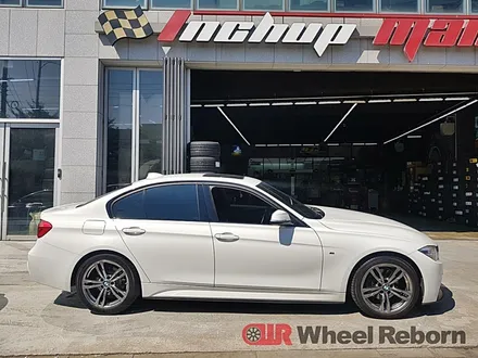 BMW 320d 순정 18인치 고스트크롬 분체도장 휠복원 작업후기!! / 하남시 감북동