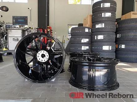벤츠 GT43AMG 순정 21인치 블랙유광 분체도장 휠도색 작업후기!! / 하남시 감북동