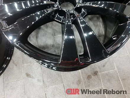 벤츠 CLS350 순정 19인치 블랙유광 분체도장 휠도색 작업후기!! / 하남시 감북동