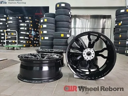 BMW X3 순정 20인치 블랙유광 분체도장 휠도색 작업후기!! / 하남시 감북동