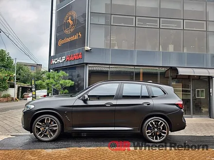 BMW X3 순정 21인치 다이아커팅 분체도장 휠복원 작업후기!! / 하남시 감북동
