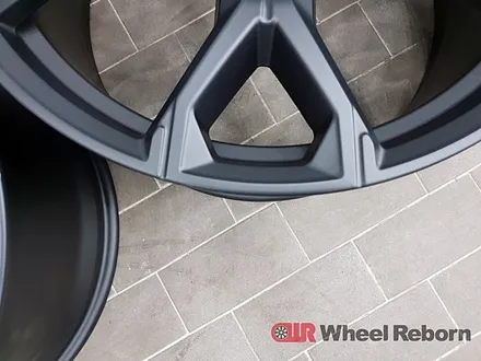 BMW X6 순정 21인치 멧블랙 분체도장 휠도색 작업후기!! / 하남시 감북동