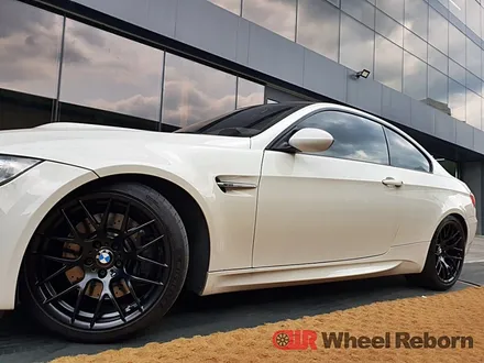 BMW E92 M3 M359 st 19인치 반무광 블랙 분체도장 휠교체 장착!! / 하남시 감북동