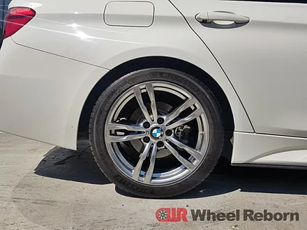 BMW 320d 순정 18인치 고스트크롬 분체도장 휠복원 작업후기!! / 하남시 감북동