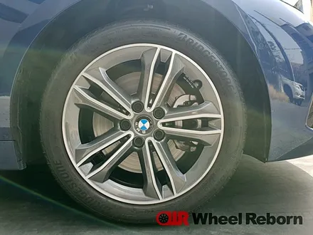 BMW 120i 순정 17인치 다이아커팅 분체도장 휠복원 작업후기!! / 하남시 감북동