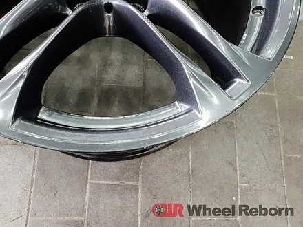 BMW f10 530d 순정18인치 고스트크롬 분체도장 휠복원 작업후기!! / 하남시 감북동