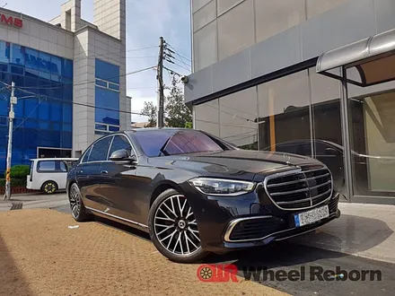 벤츠 S580 순정 20인치 다이아커팅 분체도장 휠복원 작업후기!! / 하남시 감북동