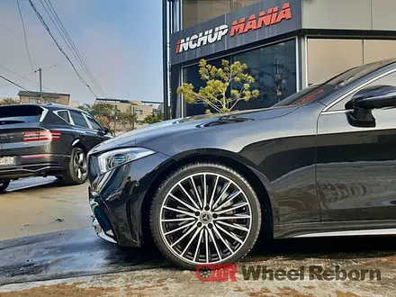 벤츠 CLS450 순정 20인치 다이아커팅 분체도장 휠복원 작업후기!! / 하남시 감북동