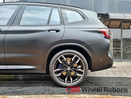 BMW X3 순정 21인치 다이아커팅 분체도장 휠복원 작업후기!! / 하남시 감북동