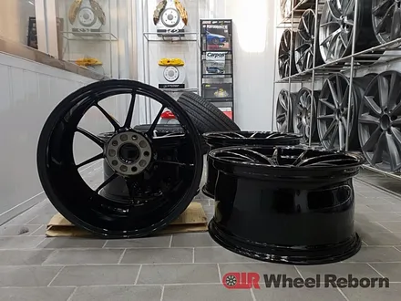 BMW M2 BBS RIA 18인치 블랙유광 분체도장 휠도색 작업후기!! / 하남시 감북동