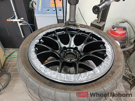 BMW E92 M3 18인치 반무광 블랙 분체도장 휠도색 작업후기!! / 하남시 감북동
