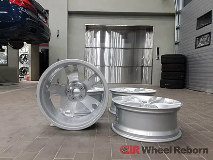 BMW M550D 순정 20인치 브라이트실버 분체도장 실버도색 작업후기!! / 하남시 감북동