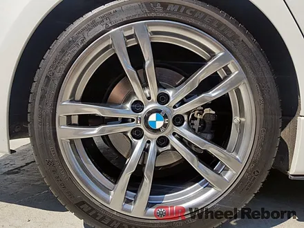 BMW 320d 순정 18인치 고스트크롬 분체도장 휠복원 작업후기!! / 하남시 감북동