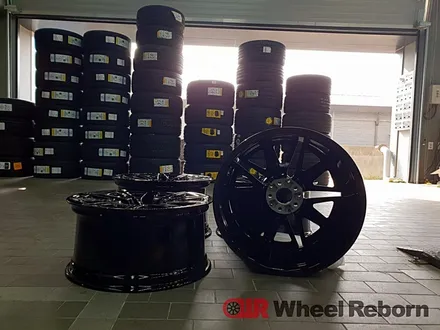 벤츠 GT43AMG 순정 21인치 블랙유광 분체도장 휠도색 작업후기!! / 하남시 감북동
