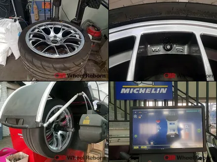 BMW E92 M3 18인치 고스트크롬 분체도장 휠도색 작업후기!! / 하남시 감북동