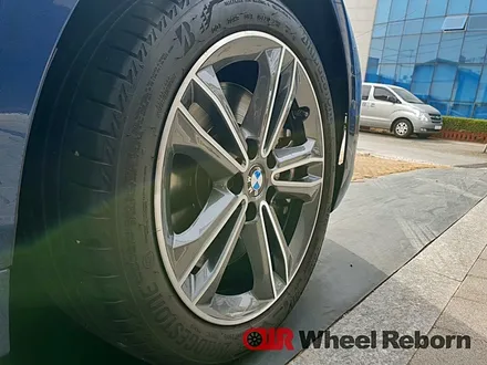 BMW 120i 순정 17인치 다이아커팅 분체도장 휠복원 작업후기!! / 하남시 감북동