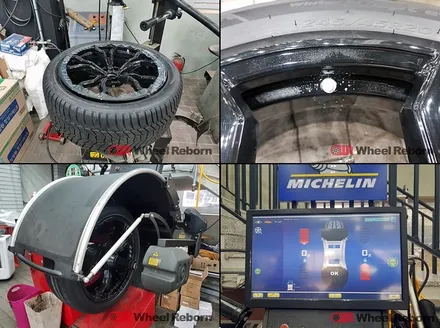 BMW X3 순정 20인치 블랙유광 분체도장 휠도색 작업후기!! / 하남시 감북동