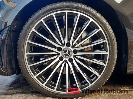 벤츠 CLS450 순정 20인치 다이아커팅 분체도장 휠복원 작업후기!! / 하남시 감북동