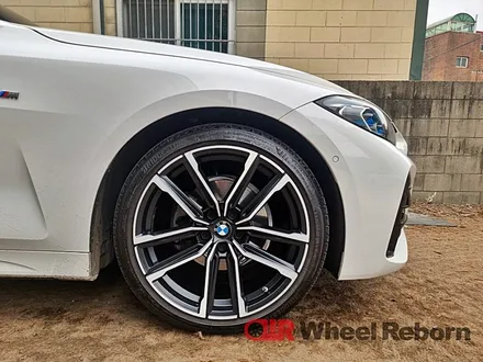 BMW 420i 순정 19인치 다이아커팅 휠복원 작업후기!! / 하남시 감북동