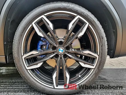 BMW X3 순정 21인치 다이아커팅 분체도장 휠복원 작업후기!! / 하남시 감북동